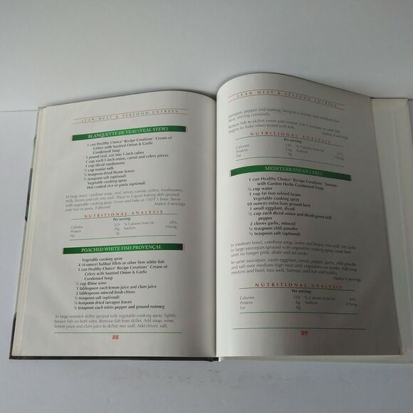 Recipes for Today - Healthy Choice Condensed Soups Cookbook -1997 HC - Picture 6 of 13